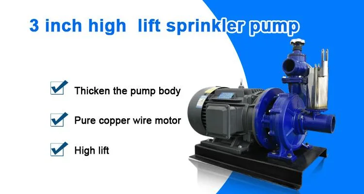 4 Inch High Pressure Agricultural Electric Pump