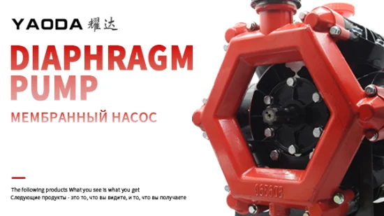 Cast Iron Diaphragm Stable Vacuum Carbon Brush Moter Agriculture Triplex Plunger Pump