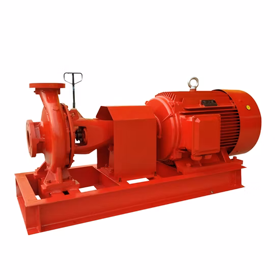 End Suction Horizontal Fire Fighting Centrifugal Water Pump